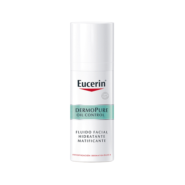 EUCERIN FLUIDO FACIAL HIDRATANTE MATIFICANTE FRASCO 50 ML