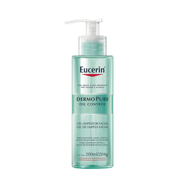 EUCERIN GEL DERMOPURE OIL CONTROL FCO 200 ML
