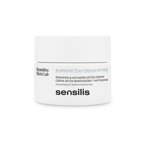 SENSILIS SUPREME CREMA DE DÍA RENOVADORA SPF 15+