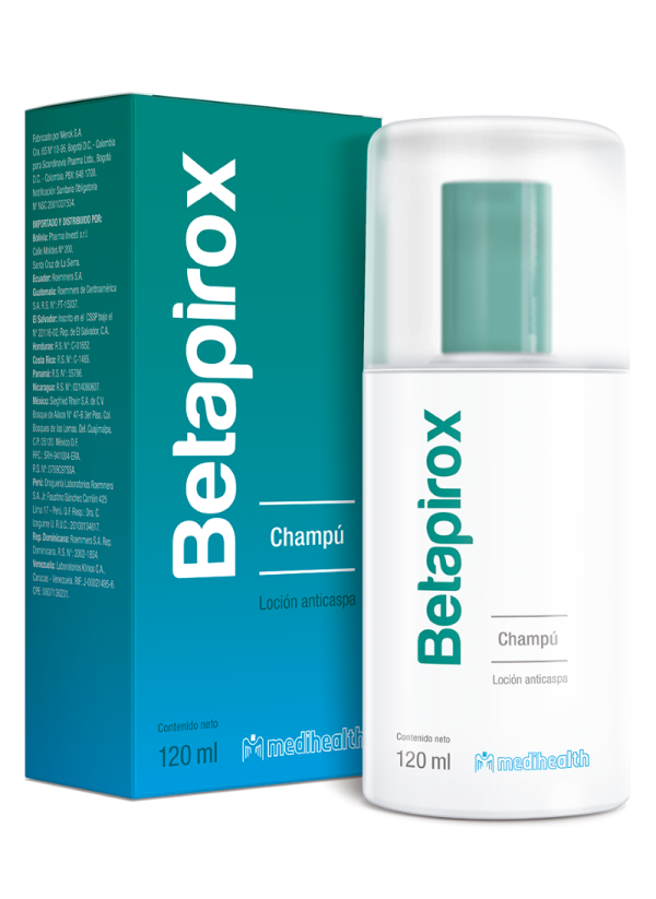 BETAPIROX CHAMPU FRASCO X 120 ML