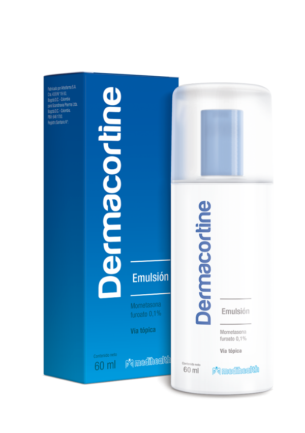 DERMACORTINE EMULSION FRASCO X 60 ML