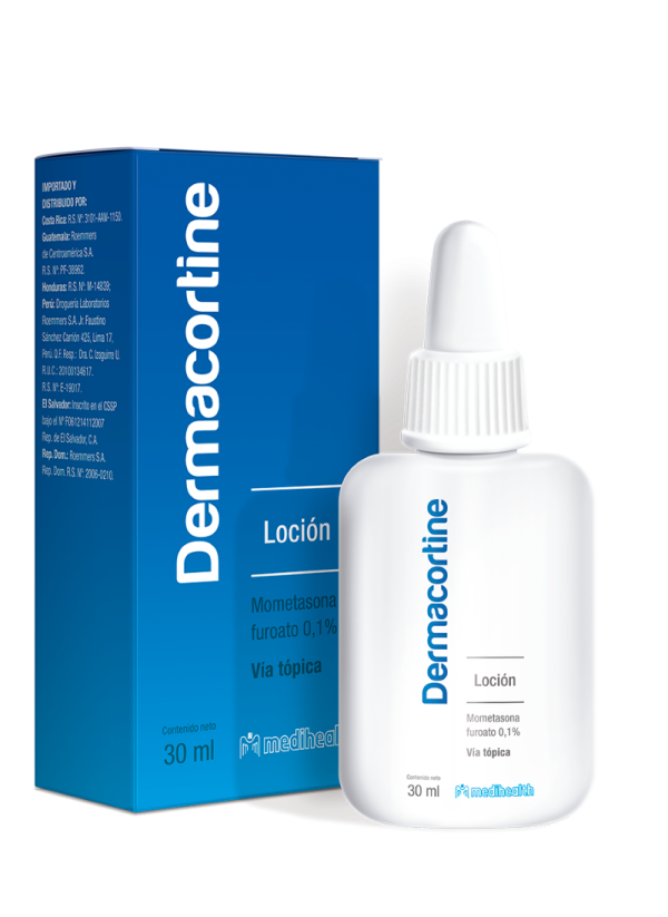 DERMACORTINE LOCION FRASCO X 30 ML