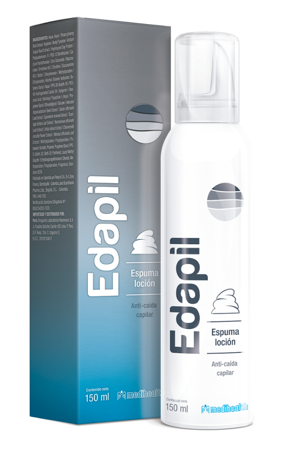 EDAPIL ESPUMA LOCIÓN FRASCO X 150 ML