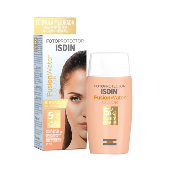 FOTOPROTECTOR ISDIN FUSION WATER COLOR SPF 50 FCO X 50ML