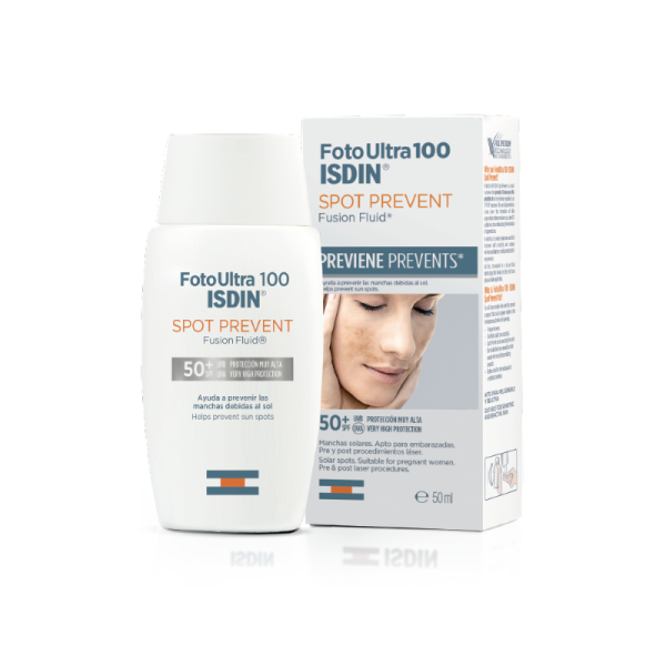 FOTOULTRA 100 ISDIN SPOT PREVENT FUSION FLUID FCO X 50ML