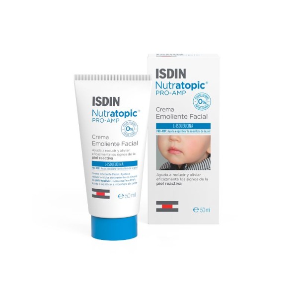 ISDIN NUTRATOPIC PRO-AMP CREMA EMOLIENTE FACIAL FCO X 50ML