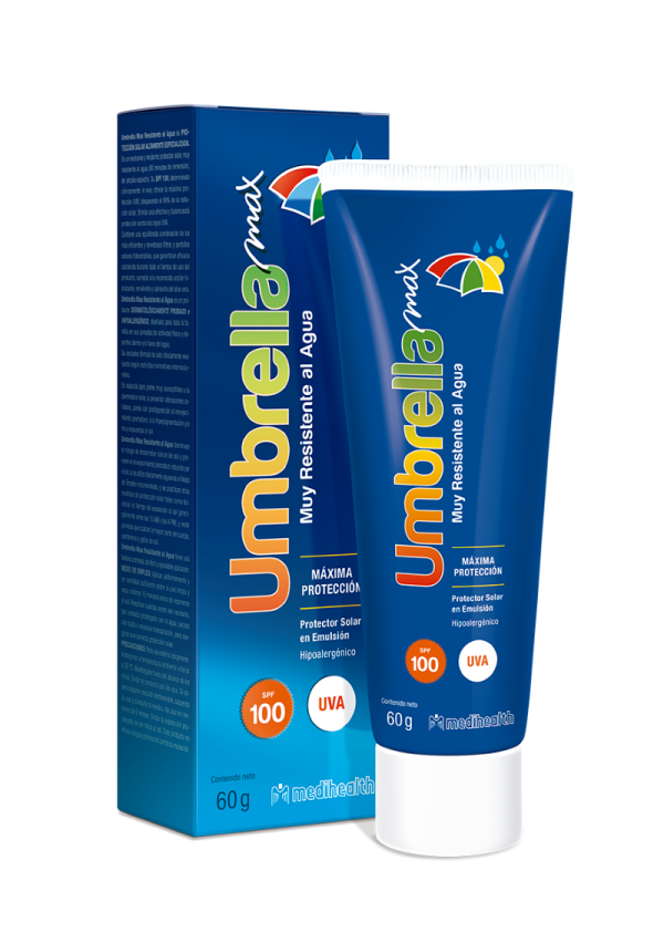 UMBRELLA MAX RESIS AL AGUA X 60G