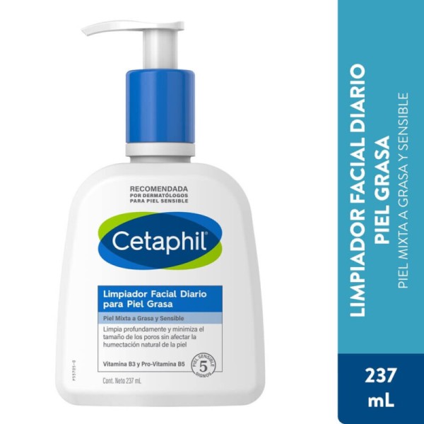 CETAPHIL LIMPIADOR PIEL GRASA 237ML