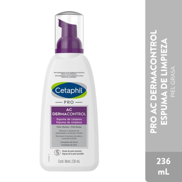 CETAPHIL- PRO AC ESPUMA DE LIMPIEZA 236ML