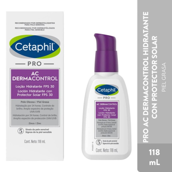 CETAPHIL- PRO AC LOCIÓN HIDRATANTE FPS 30+ 118ML