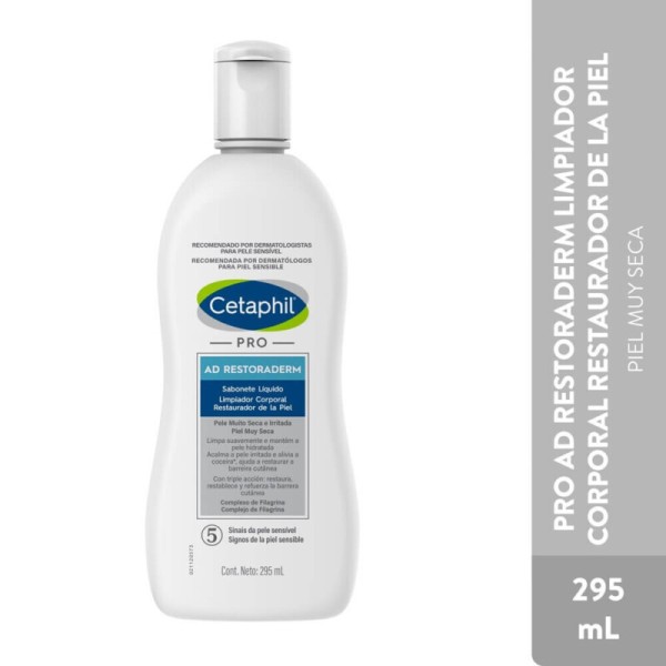 CETAPHIL- PRO AD LIMPIADOR CORPORAL 295 ML