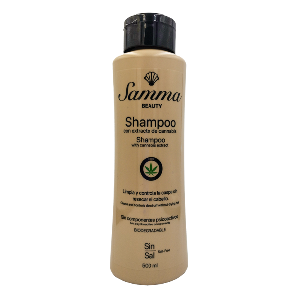 SHAMPOO CON EXTRACTO DE CANNABIS X 500ML - SAMMA