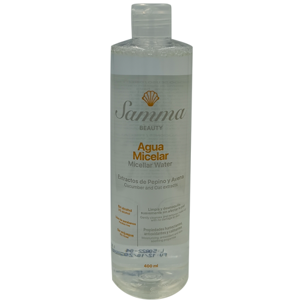 AGUA MICELAR SAMMA BEAUTY FCO X 400ML