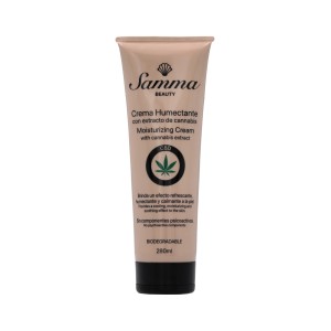 CREMA HUMECTANTE CON EXTRACTO DE CANNABIS X 280 ML- SAMMA BEAUTY