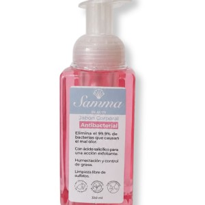 JABÓN CORPORAL ANTIBACTERIAL SAMMA BEAUTY X 330 ML